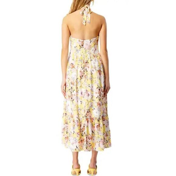 Bardot Women's Labella Floral Halter Midi Dress size xs - Picture 10 of 10